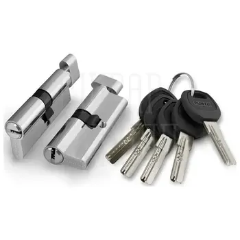 Цилиндровый механизм Punto (Пунто) (A202/90) A2002Knob 90 mm (35+10+45) с вертушкой