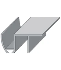 Направляющая НИЖНЯЯ для раздвижных дверей INN