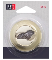 Накладка Punto (Пунто) под цилиндр LM/A ET.R.TL54 матовое золото/золото