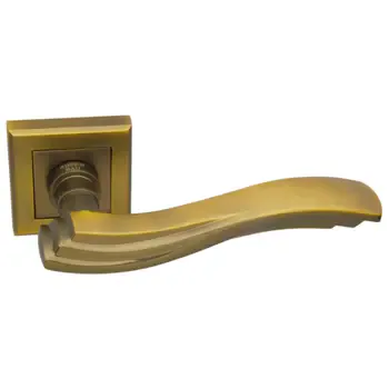 Дверная ручка на квадратной розетке ADDEN BAU "Onda" Q304