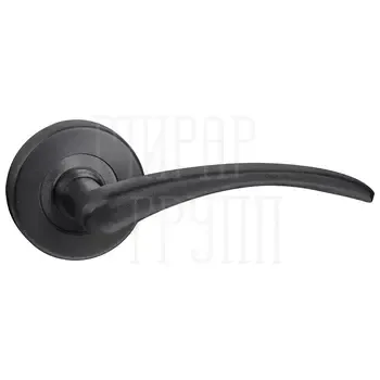 Дверная ручка Punto (Пунто) на круглой розетке "анодированная" LM/AN R.H50.015