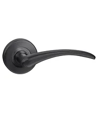 Дверная ручка Punto (Пунто) на круглой розетке "анодированная" LM/AN R.H50.015