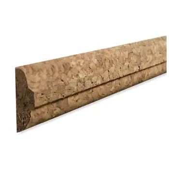 Пробковый погонаж - Штапик узкий-полукруглый 915х24х10 мм (10 шт.)
