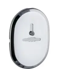 Декоративная Fuaro (Фуаро) накладка ESC 476 (90х65) на сувальдный замок с шторкой