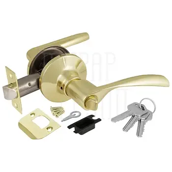 Ручка Ajax (Аякс) защелка DK610 ET (кл./фик.)