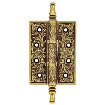 Дверная петля Extreza 6110 универсальная латунная 102x76x4