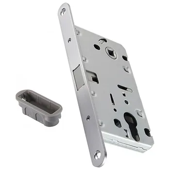 Защелка межкомнатная с магнитом под евро-цилиндр Archie LM 5212 CL, врезная