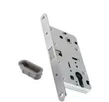 Защелка межкомнатная с магнитом под евро-цилиндр Archie LM 5212 CL, врезная