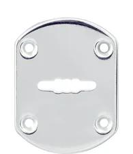 Декоративная Punto (Пунто) накладка ESC021/0-SS (нержавейка) на сув. замок без шторки (1 шт.) тех.упак.