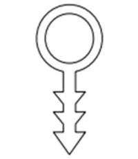 Торцевой уплотнитель ART.894-N 5 3м черный