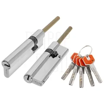 Цилиндровый механизм Fuaro (Фуаро) D-PROTERM507/105 mm (70+10+25) ключ-длинный шток (термошток)