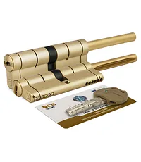 Цилиндровый механизм Mottura (Моттура) под вертушку (дл. шток) C39P513101LC5 (82 мм/46+10+26)