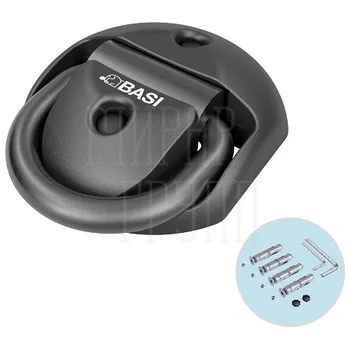 Напольно-стеновой анкер BASI BWA 110 (для создания точки крепления, анти-угон для двухколесной техники)