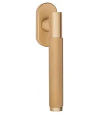 Ручка оконная Fratelli Cattini "UNA X" FW 7 матовая латунь