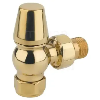 Вентиль Carlo Poletti Brass "Wood" запорный угловой 1/2