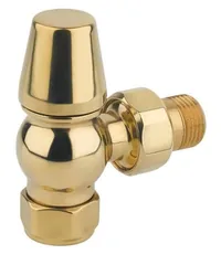 Вентиль Carlo Poletti Brass "Wood" запорный угловой 1/2 латунь