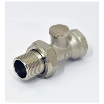 Вентиль Carlo Poletti запорный прямой 1/2" ВР