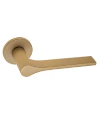 Дверная ручка Fratelli "IA-IO" 7 FS на круглой розетке