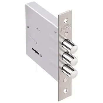 Замок Elbor (Эльбор) врезной сувальдный Кремень 1.04.02 /02209/