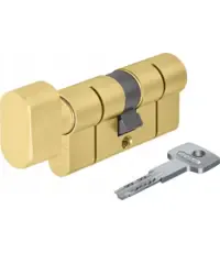 Профильный цилиндр ключ-вертушка ABUS KD10PS Z40/K40 80 mm (35+10+35) H-BOX с удлиненной шейкой ключа