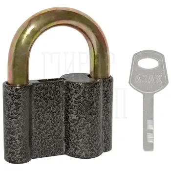 Замок Ajax (Аякс) навесной PD-4080 (PD-40-80) 3 фин. кл.