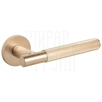 Дверная ручка на круглой розетке Fuaro (Фуаро) "ABRASIVE" K.SLR52