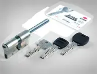 Цилиндровый механизм Cisa (Чиза) ключ-шток ASTRAL S 75 mm (40+10+25)