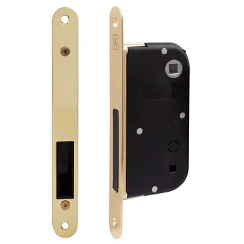 Защелка магнитная Bonaiti B-One 911 (WC) под завертку c ответной планкой м/о 90х196