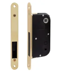 Защелка магнитная Bonaiti B-One 911 (WC) под завертку c ответной планкой м/о 90х196