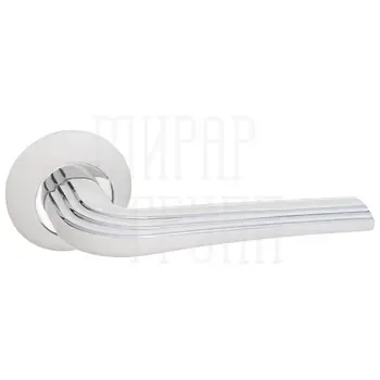 Дверные ручки Renz (Ренц) "Терамо" INDH 429-08 на круглой розетке