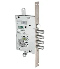 Замок врезной Mottura (Моттура) сувальдный с защёлкой 52.J535M-D MyKey (правый)