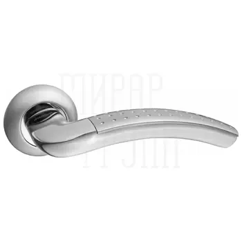 Дверные ручки Renz (Ренц) "Венеция" INDH 36-08 на круглой розетке