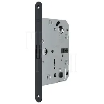 B06132.50.* AGB (АГБ) Защелка врезная AGB POLARIS WC тех. уп. без отв. пл. для ручек AGB WAVE