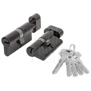 Цилиндровый механизм Fuaro (Фуаро) (200 ZM/90) 2000ZM Knob 90 (50+10+30) с вертушкой