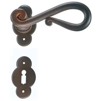 Дверная ручка кованая раздельная Galbusera ART. 2201 "ROMA"