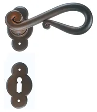 Дверная ручка кованая раздельная Galbusera ART. 2201 "ROMA"