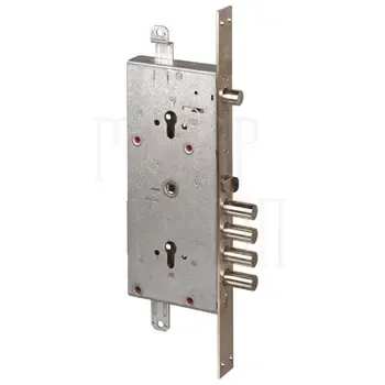 Корпус врезного Cisa (Чиза) двухцилиндрового замка с задвижкой и защёлкой 56.786.48 (тех. упаковка)