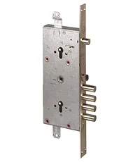 Корпус врезного Cisa (Чиза) двухцилиндрового замка с задвижкой и защёлкой 56.786.48 (тех. упаковка)