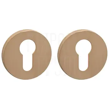 Накладка Ajax (Аякс) под цилиндр ET.R.JSR51 (ET JSR) SSG-39 сатин.золото