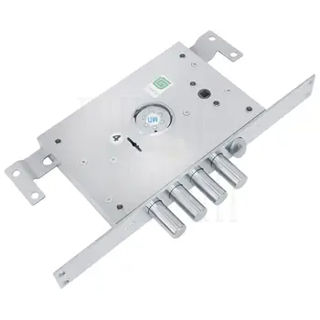 Замок Guardian (Гардиан) врезной сув. с защёлк ЗВ 21.14 Т (прав) со смен.мех-ом (без накл) дл. кл. 54мм 5+1/123:451/