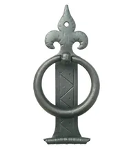 Дверная рчка-гонг(стучалка) кованая стальная Galbusera Art.903 BATTENTE