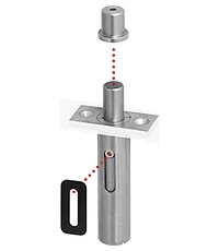 Петля универсальная осевая Pivot Tupai 3184-16