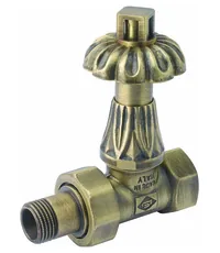 Вентиль Carlo Poletti "Artistic" термостатический прямой 3/4