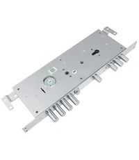 Замок Guardian (Гардиан) врезной двухсистемный ЗВ 25.14 Т (прав) с тягами (без накл) 5+1 кл (длин. кл. 54мм) /123:454/