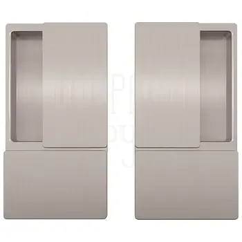 Ручка-купе B30000.01.32 AGB (АГБ) WAVE без запирания для раздвижных дверей (ПОДХОДИТ К TOUCH)