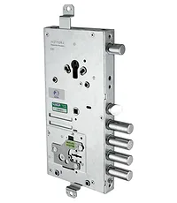 Замок врезной Mottura (Моттура) двухсистемный 54.J919M-D MyKey (правый) перекодировка с торца