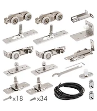 Базовый комплект Armadillo для телескопического открывания дверей Comfort - PRO SET 5 /teleope/ 80 (A172C)