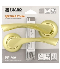 Ручка Fuaro (Фуаро) раздельная PRIMA RM/HD матовое золото/золото