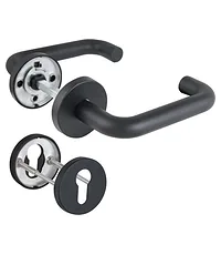 Дверные ручки на раздельном основании Fuaro (Фуаро) DH-0219 с накладками