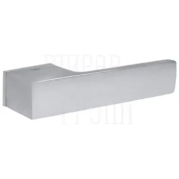 Дверная ручка на прямоугольной розетке Tupai Big Line 4084 5RE (на тонком основании 5 мм)